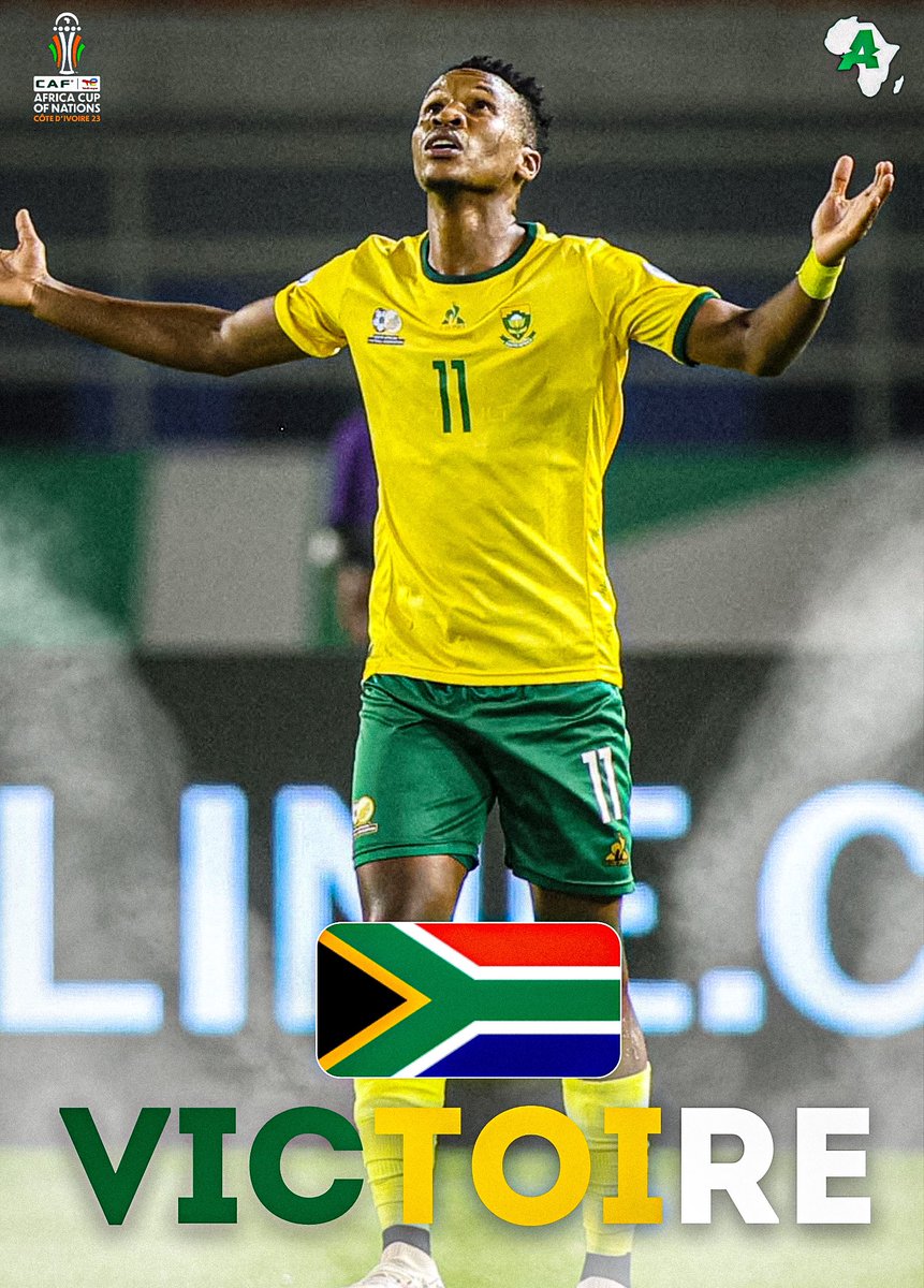 ActuFootAfrique's tweet photo. 🚨 En mode méchant, l’Afrique du Sud 🇿🇦 s’impose face à la Namibie 🇳🇦 (4-0) ! 

⚽️⚽️ Themba Zwane 
⚽️ Thapelo Maseko
⚽️ Percy Tau (SP) https://t.co/OlXnnfhF2d