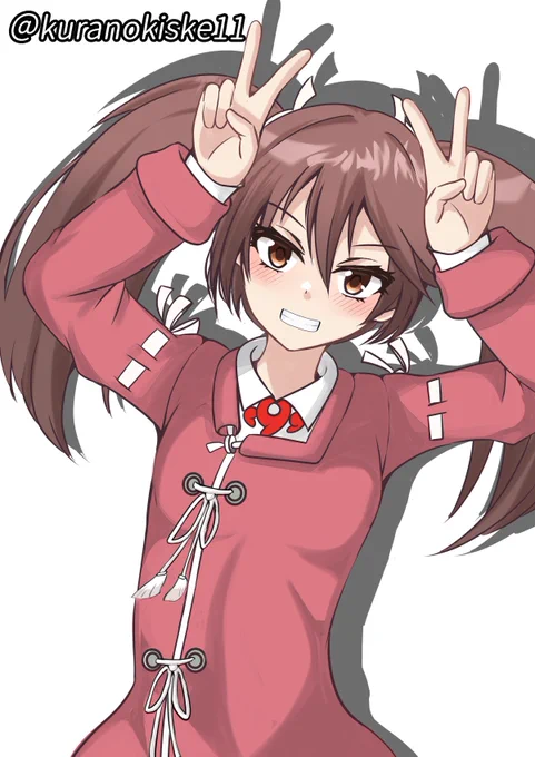 龍驤ちゃん#艦これ版深夜の真剣お絵描き60分一本勝負 #艦これ版真剣お絵描き60分一本勝負_20240121 