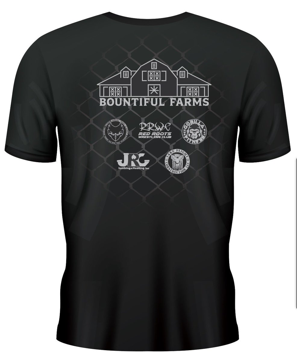 Fight shirts are officially here! High quality cotton, fit true to size. Gets yours at redrootswrestlingclub.org/jf25 before it’s too late, as the site won’t be up for very long!