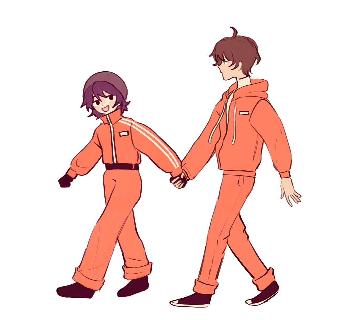 Buscando un escape juntos  *termina mal :(* 
#Luckity #Luckityfanart