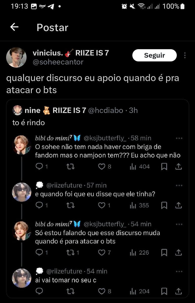 didi⁷ ֶָ⊙⊝⊜ VAI VER O BTS 🪭 tweet media