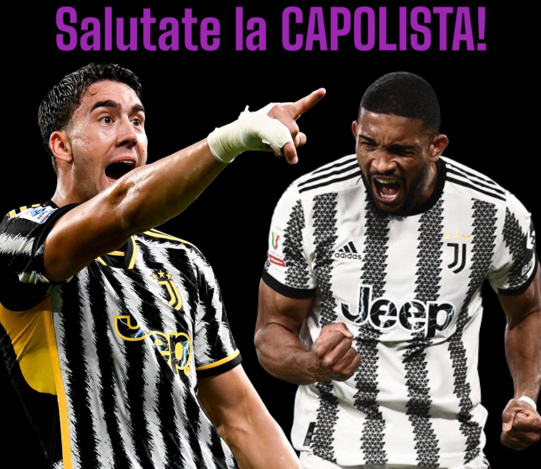 Primi nella #MarottaLeague ! #LecceJuve #Juve #Vlahovic #finoallafine e #FinoAlFallimentoInter