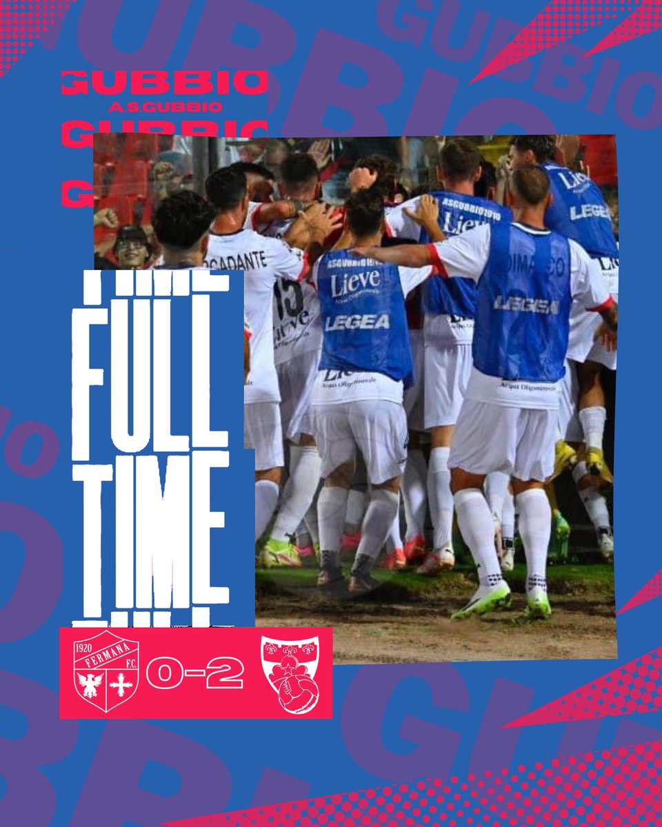 🔴 ⒻⓊⓁⓁ ⓉⒾⓂⒺ 🔵

🔚 | TRIPLICE FISCHIO 🏆

Finisce qui la sfida del Bruno Recchioni 🏟
Grandi ragazzi!!! 🔴🔵🐺

#FermanaGubbio 0️⃣-2️⃣ #ForzaGubbio