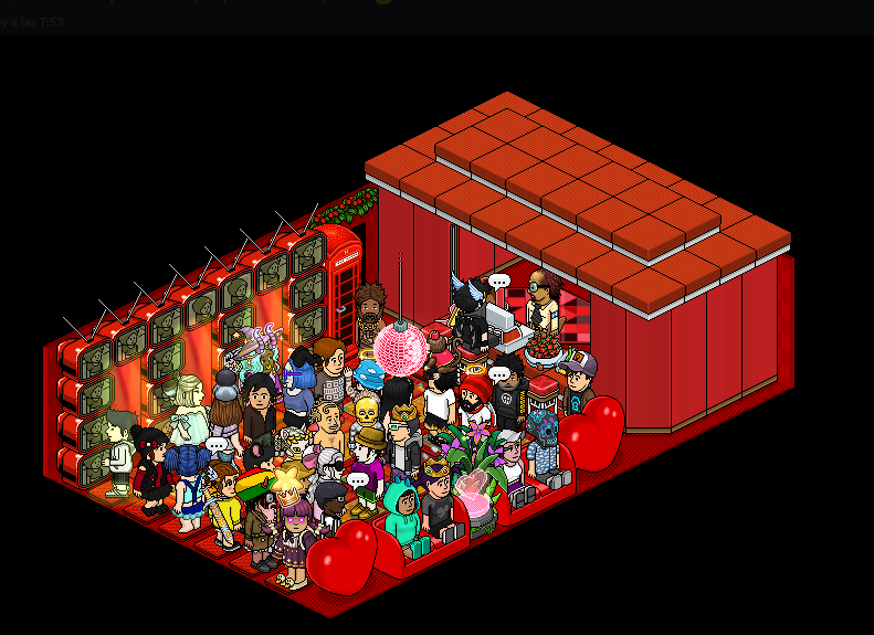 Siempre desde el corazón, gracias al fein <a href="/DhooMix/">DhooMix</a> por traer este bello recuentro ❤️❤️❤️ 
<a href="/HabboStormFan/">HabboStorm 🎉</a>