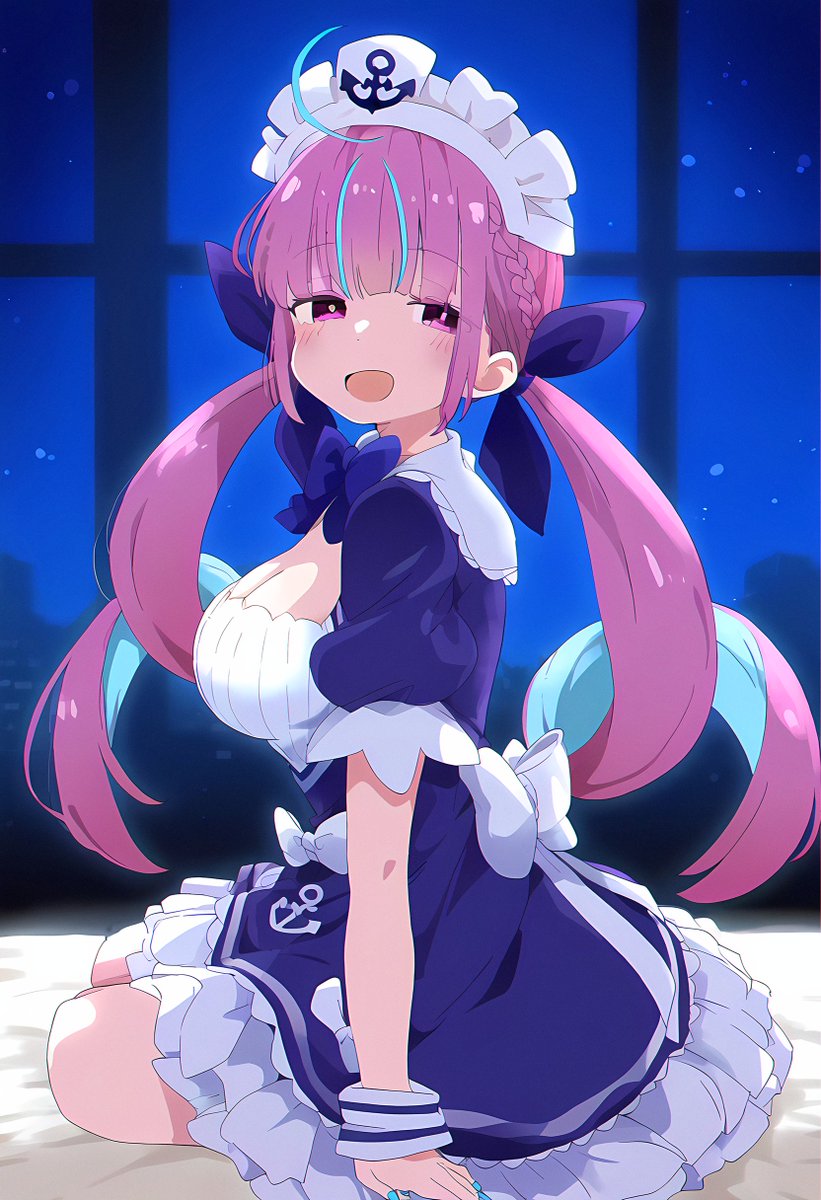 表情豊かな湊あくあちゃん 