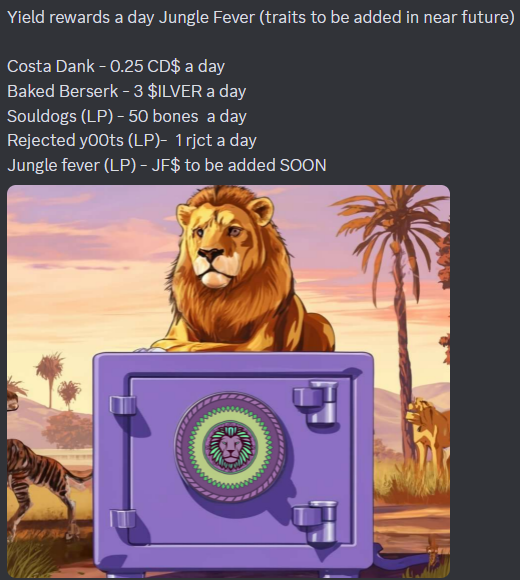 Jungle Fever NFT tweet media