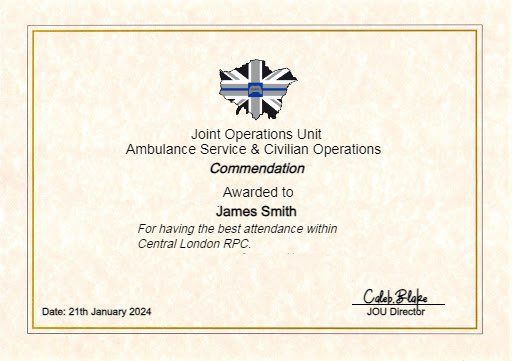 CLRPC_GX11's tweet photo. Tonight in CLRPC  we held our 2024 Q1 Awards Evening. 

Tonight I got the award for best attendance and my role of SLT Officer was officially announced. I would like to thank @Mr_C_Blake &amp; @CLRPC_Mx11 for the award and can’t wait to see what is to come to CLRPC. https://t.co/5kJZ7C45lk