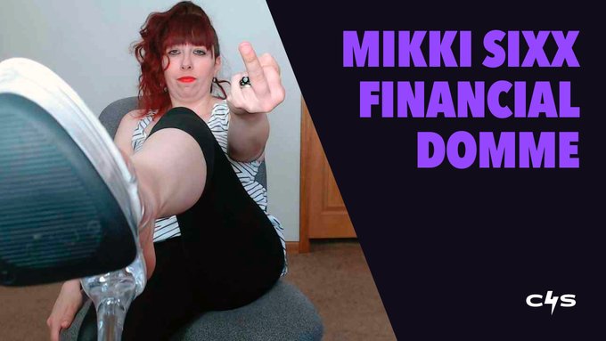 Introducing Mikki Sixx, an experienced Financial Domme that fans can't resist.  Give in to your desires