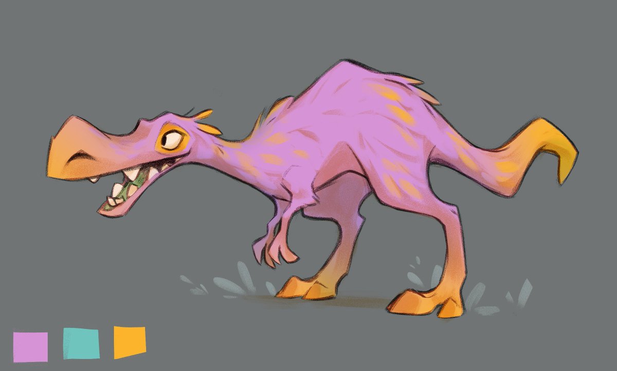 Saulo_Nate's tweet photo. We finished this cute little guy today on the twitch live stream! Love it! 
#2dartist #illustrator #digitaldrawing https://t.co/nKE4lSO35p
