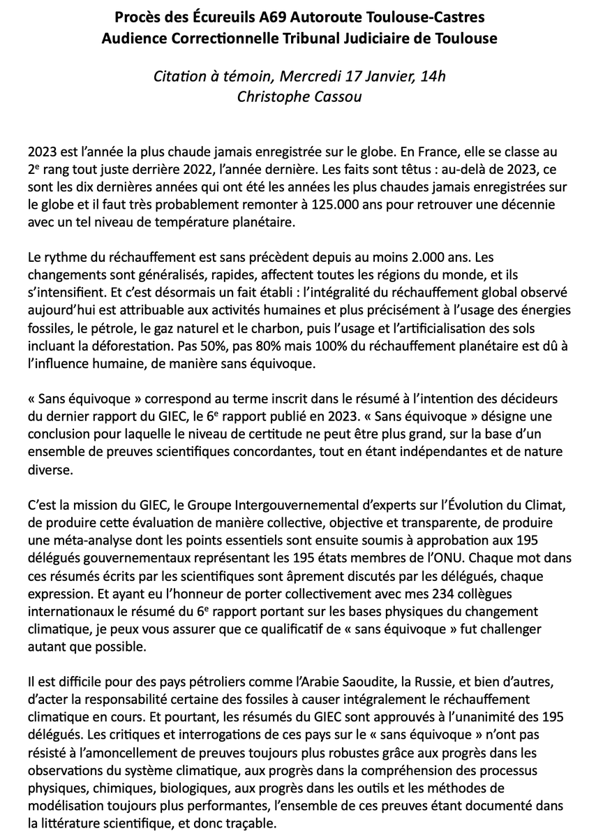 Christophe Cassou tweet media
