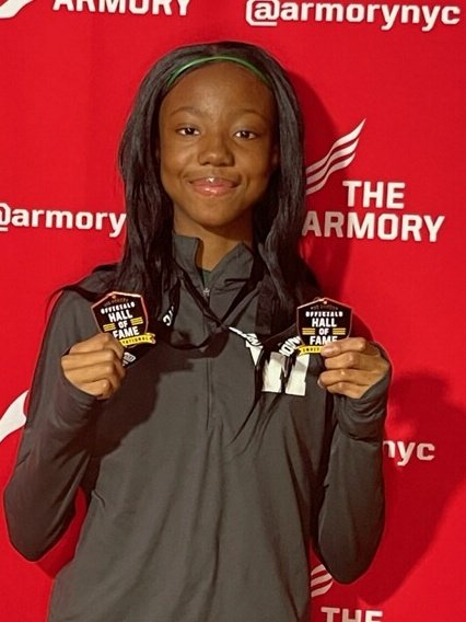 Congrats to our sophomore Olivia Okaro breaking our school's record for 300m running 39.34 this weekend at Armory NY.  
#pennstatetrackandfield #ohiostatetrackandfield #baylortrackandfield #rutgertrack #lsutrackandfield🏃 #texastrackandfield #villanovatrackandfield