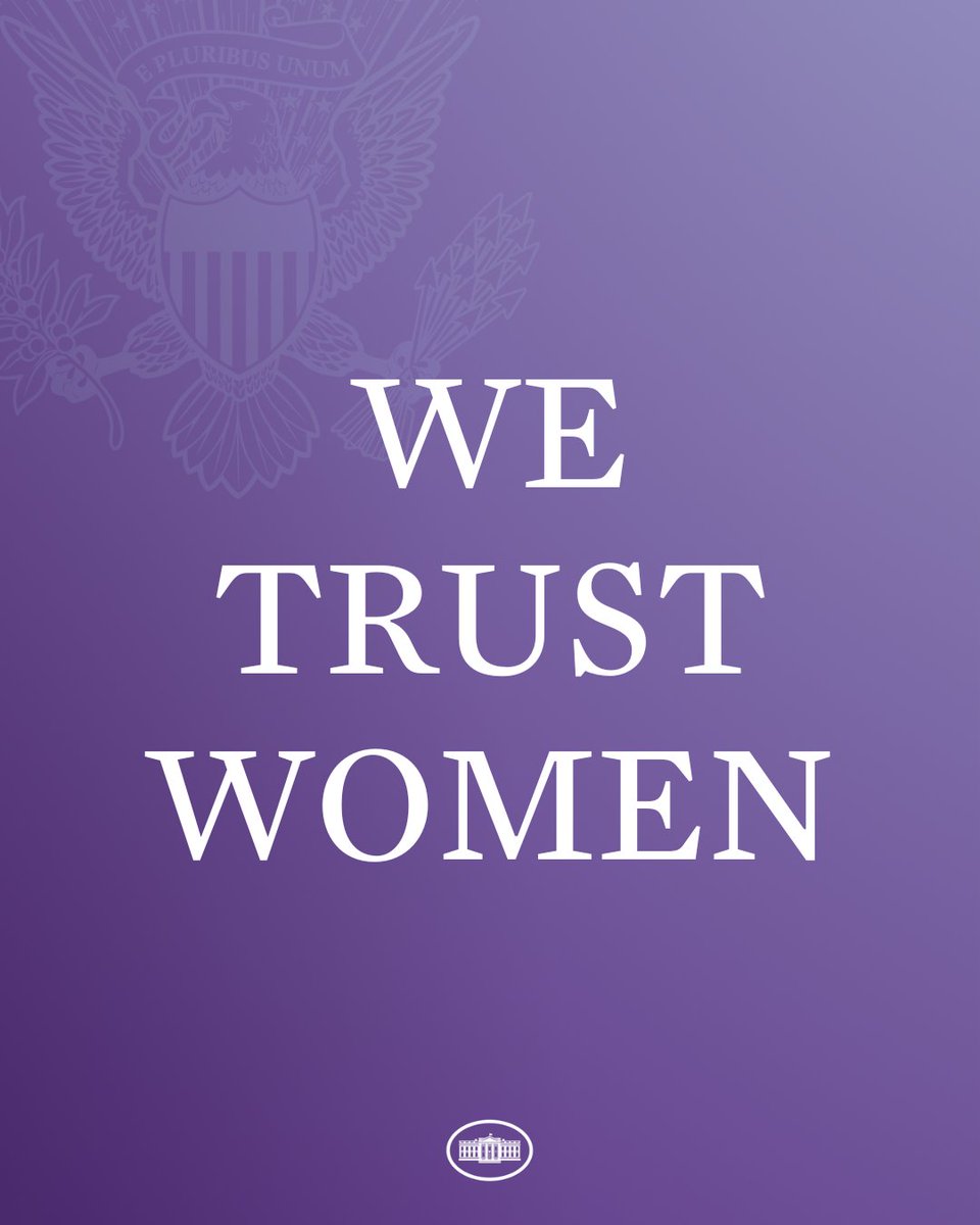 We trust women to make decisions about their own body and their own future.
