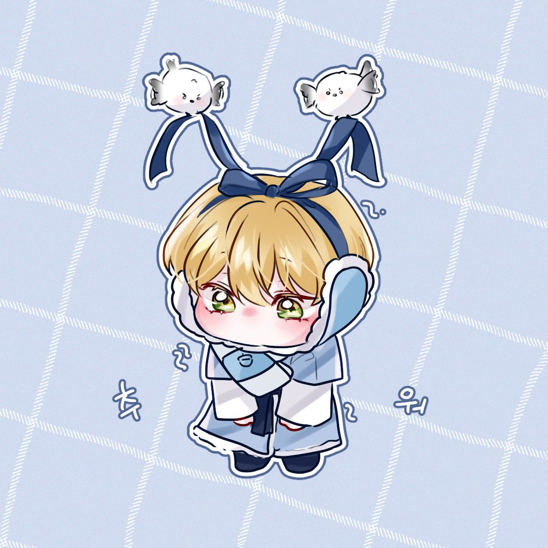 #LZ_art
오목눈이야 힘을 내보거라