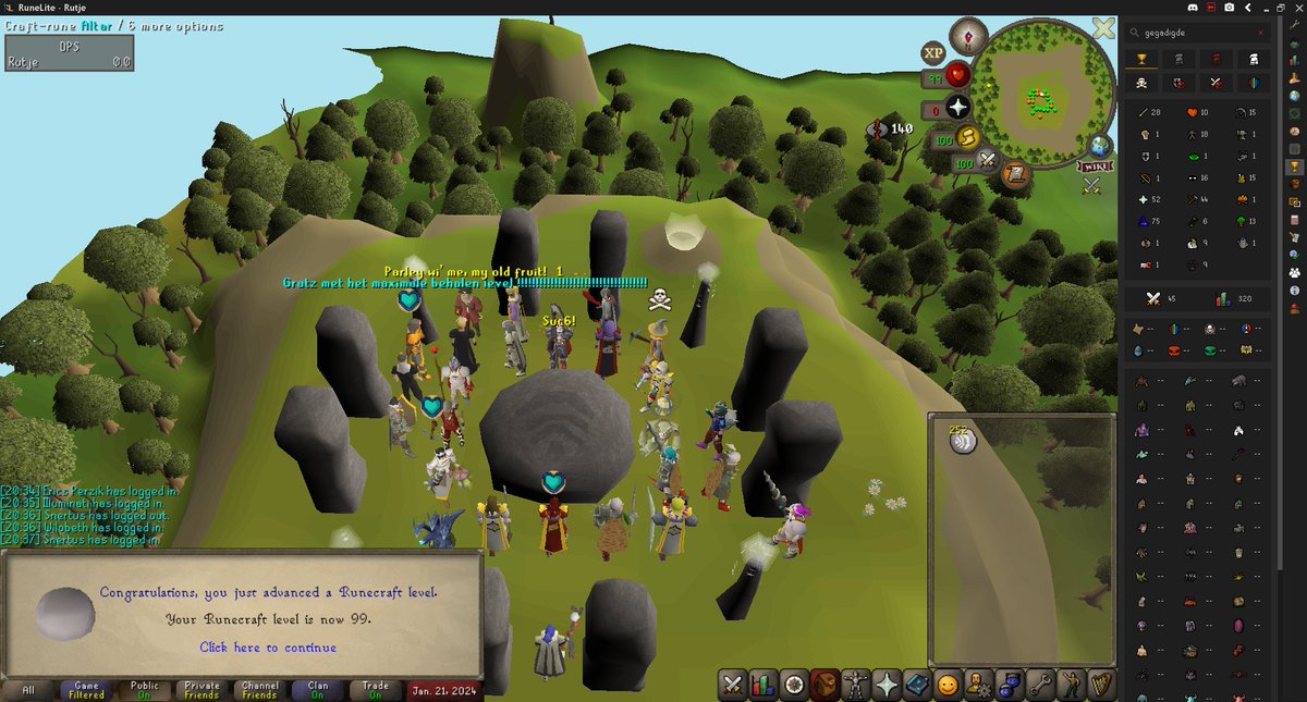 I did it! I maxed my account.  21-01-24. Now I can finally play the game.