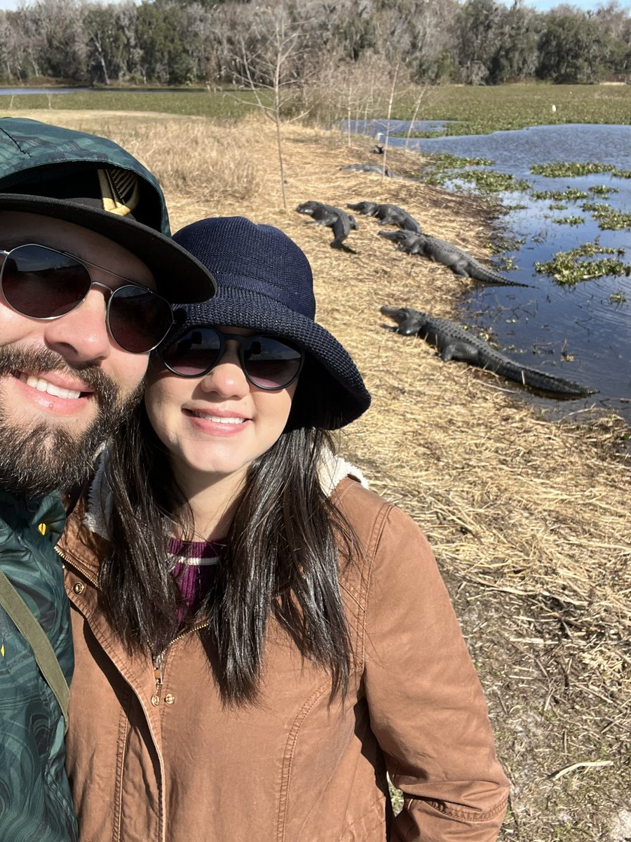 Yes, we are in Florida! 🐊😆