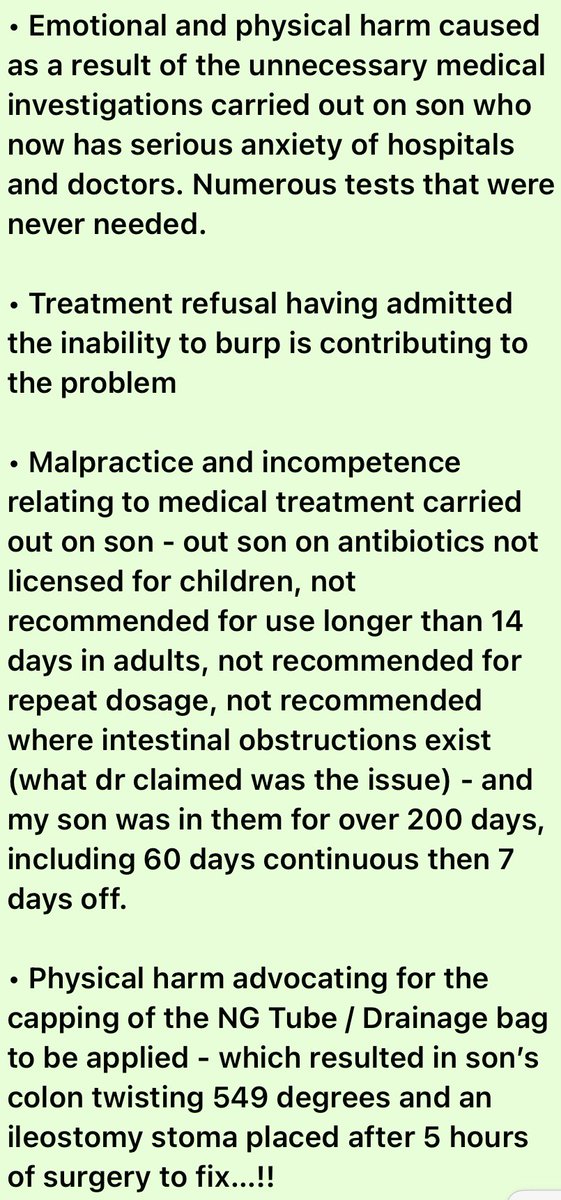 Golfing_Courses's tweet photo. @HelenMMGoss @BBCScotlandNews @louise_hosie @northsound1 @NHSGrampian  and there are many other parents concerned about nhS Grampian lack or response to concerns, accountability, responsibility, and serious gaslighting.

The list below are from one parent. https://t.co/ufyQjwE6FI