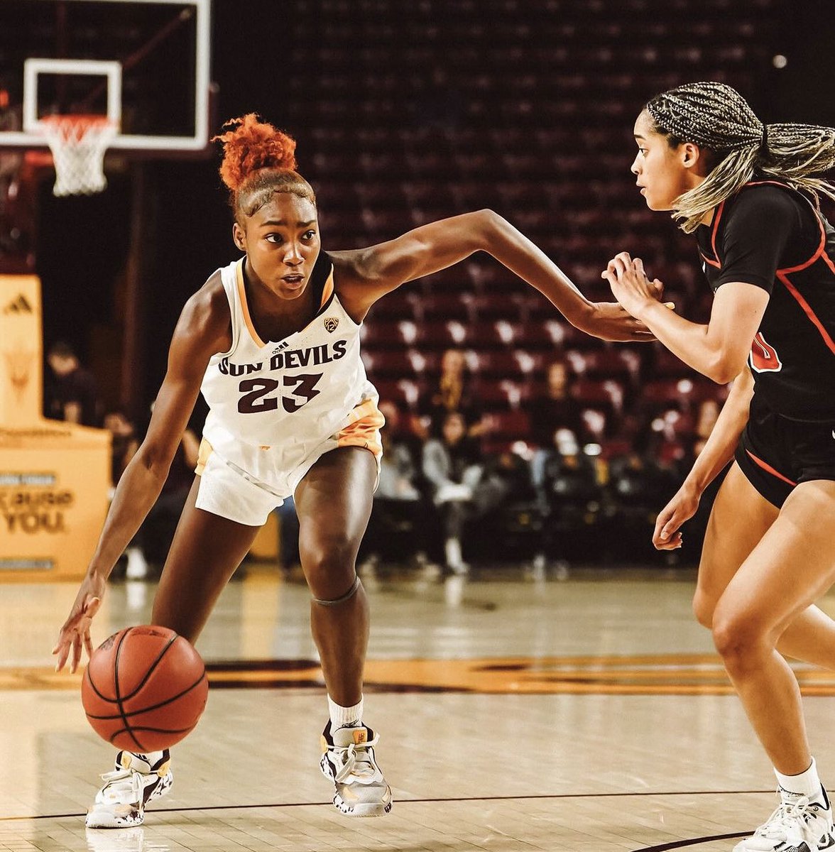 Jalyn Brown vs Washington: 34 PTS 11-20 FG 4-5 3P 8-8 FT Arizona State defeats Washington, 73-65! @SunDevilWBB | @JalynB2501 | #NCAAW