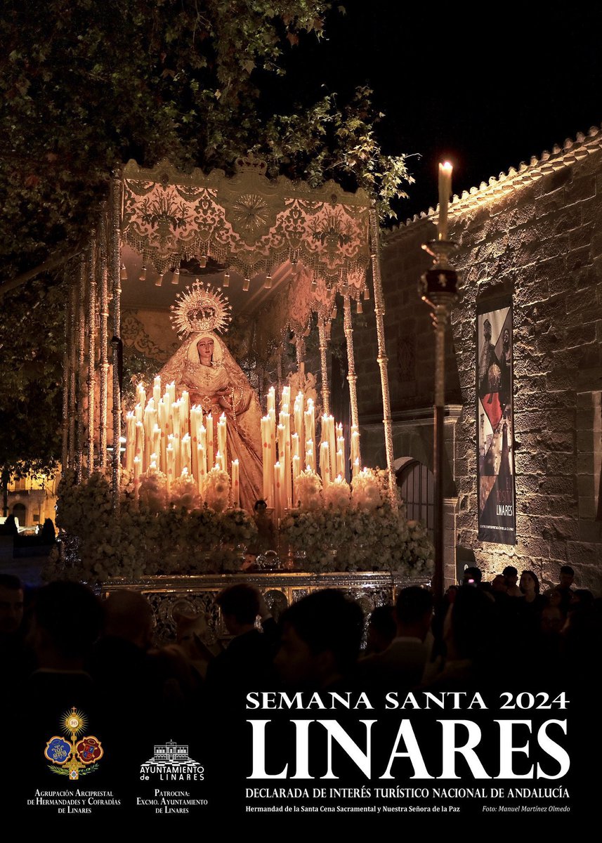 Cartel Semana Santa Linares 2024
Autor: Manuel Martínez Olmedo
#cofradíasLinares
#ssantaLinares2024