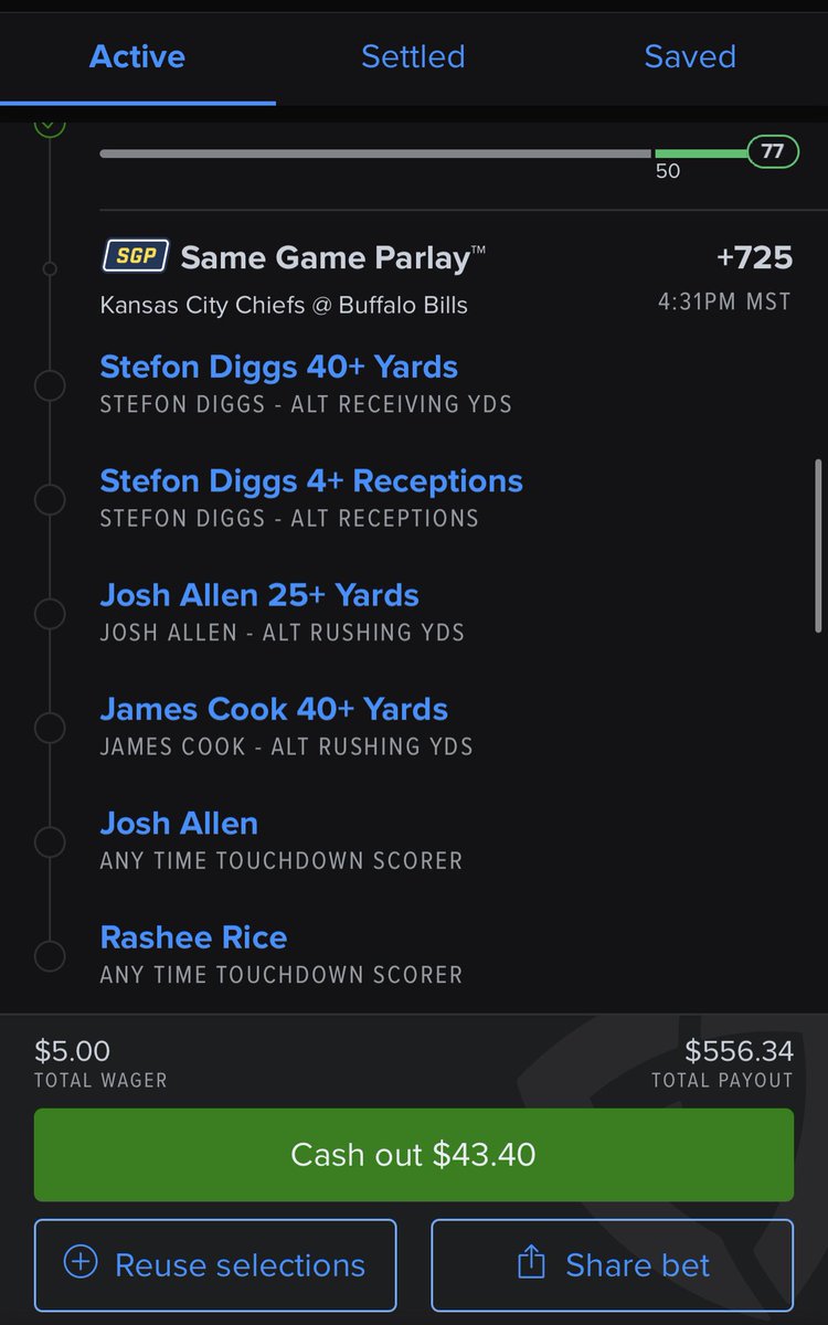 ericgerard20053's tweet photo. @FanDuel @FDSportsbook Cash out ? https://t.co/jEH8rha7bC