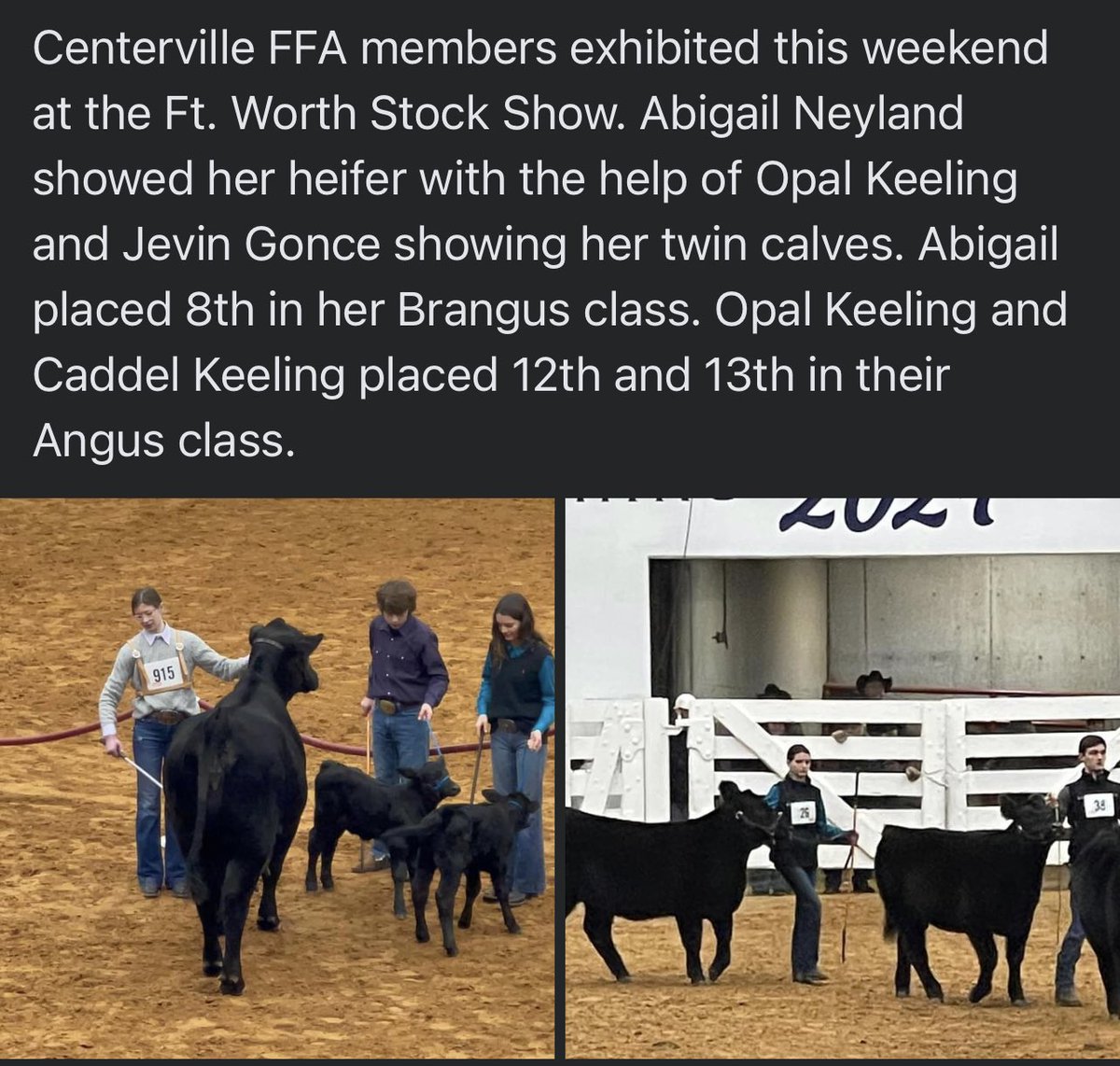 Hard working kids doing their thing!