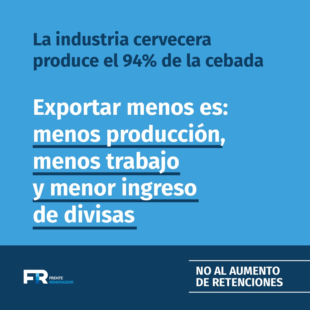 rtapalque's tweet photo. ✅ #NoAlAumentoDeRetenciones que destruye nuestra matriz productiva y afecta principalmente a la industria automotriz, a las economías regionales de carnes bovinas, madera, maní, vino y productos del complejo agroindustrial como el maíz. 
#HayOtroCamino https://t.co/3rCGuuP8I9