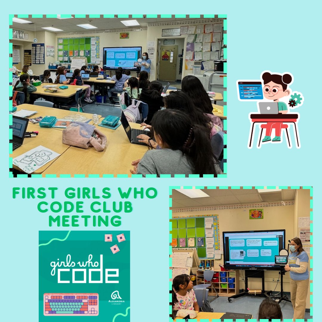 Maywood Elementary taking part in the movement to close the gender gap in technology and computer science by starting a Girls Who Code Club for girls in 3rd-5th grade. Thank you, Ms. Bravo, for leading our students. @LAUSDMAGNETS @ITI_LAUSD @LASchoolsEast #CS4LAUSD