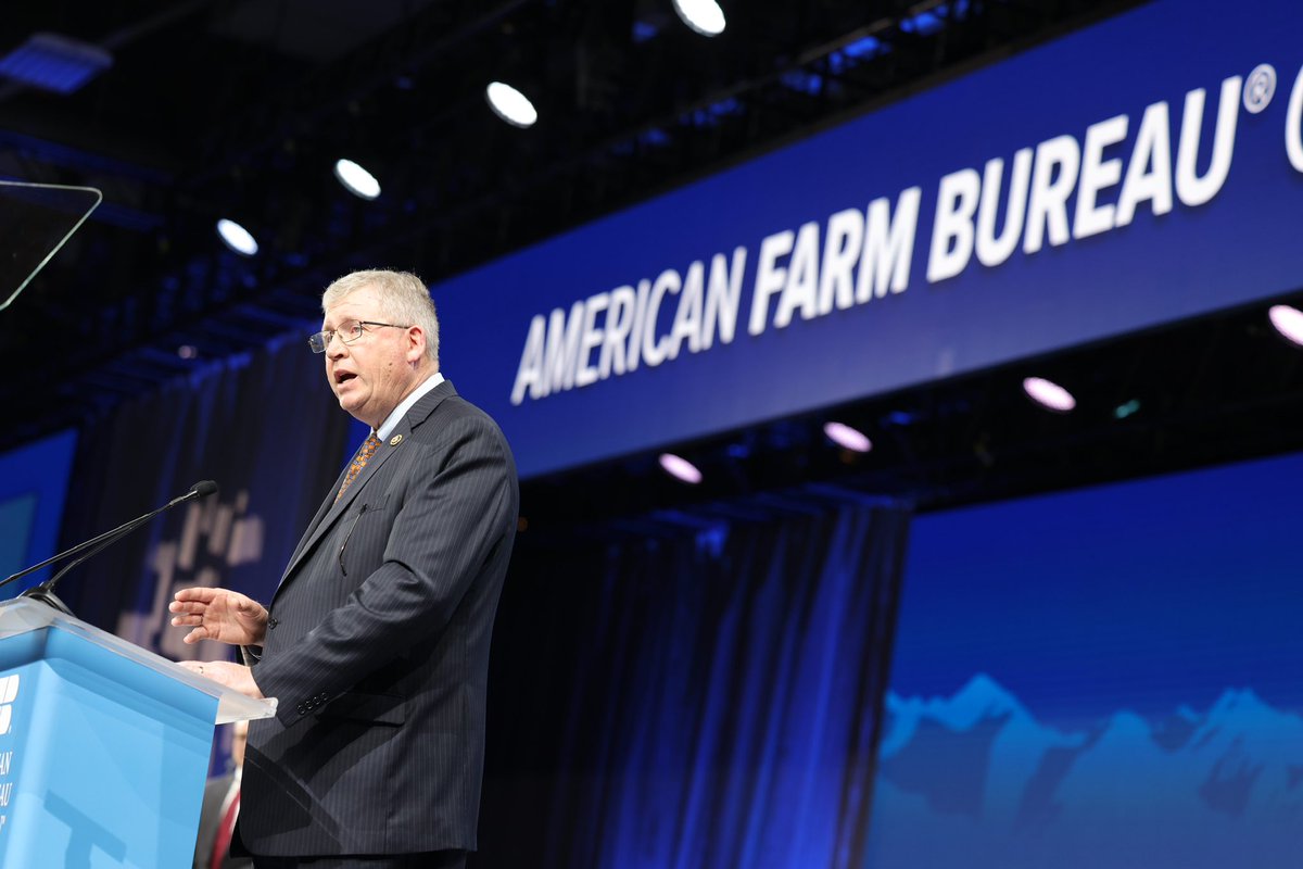 Congrats to <a href="/RepFrankLucas/">Frank Lucas</a> as the 2024 American <a href="/FarmBureau/">American Farm Bureau</a> Distinguished Service Award Winner! Lucas was recognized for his leadership through the 2014 Farm Bill process, and OKFB appreciates his hard work and dedication to agriculture and our state! #AFBF24