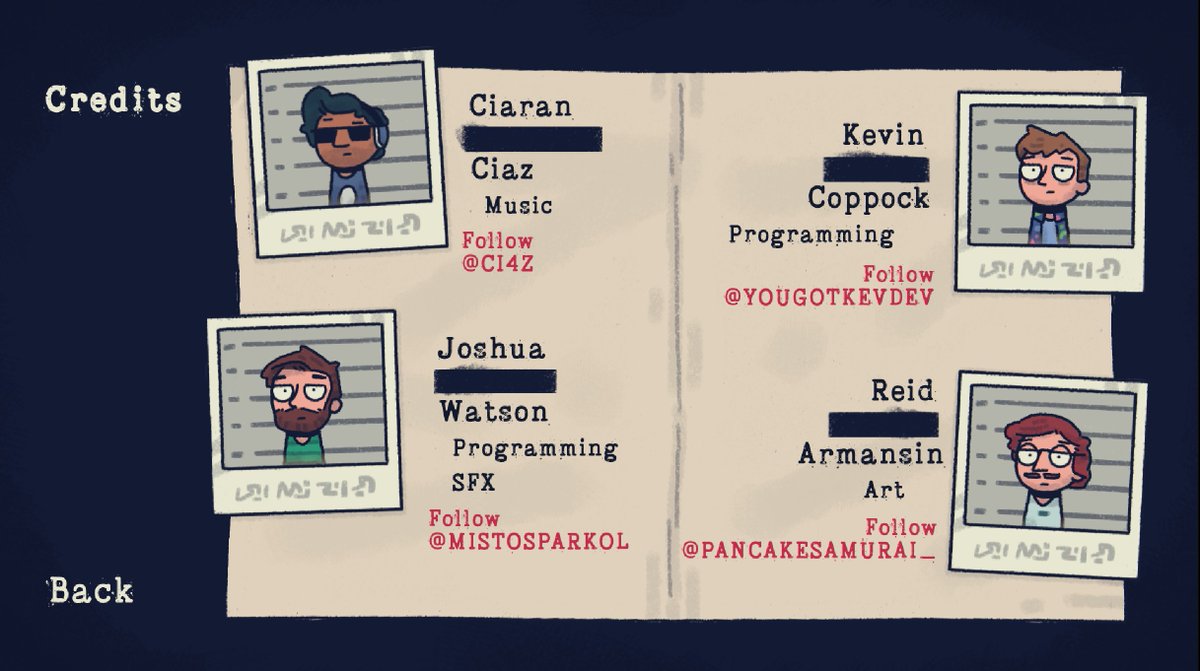 PancakeSamurai_'s tweet photo. We did a thing for this year's @globalgamejam 😅
🕵️ Constable Comedy: The Crime Solving Comedian

Play it on @itchio here: https://t.co/5mf8OGH1o1

✨ The fun people I worked on this with: @CI4Z, @MistoSparkol, @yougotkevdev https://t.co/WEBjDurcOq