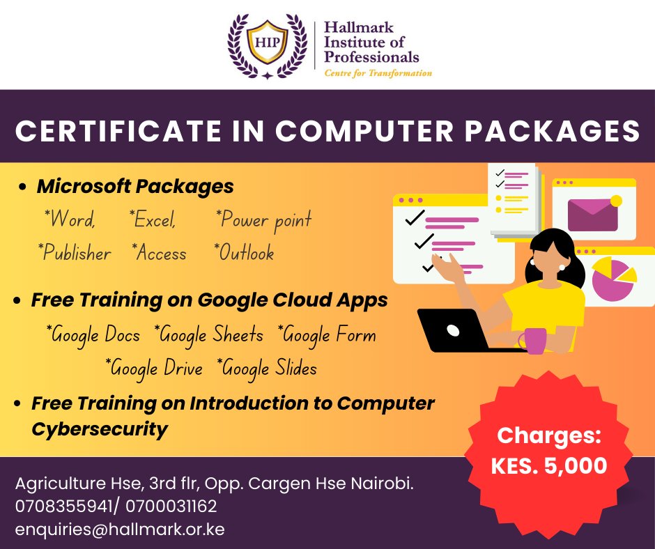 Transform Your Skills: Computer Packages for Modern Professionals!
#computerpackage
#TransformingLives
#careerdevelopment