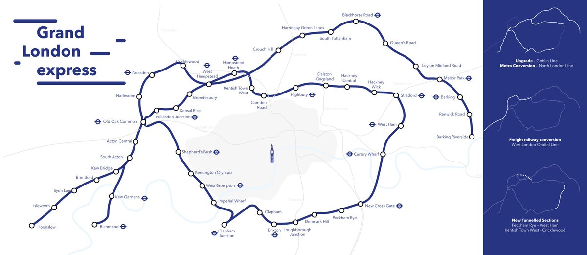 The Grand Paris Express is an epic project that will see Paris overtake London as Europe's top transit city. 

This should be London's response to the Grand Paris Express