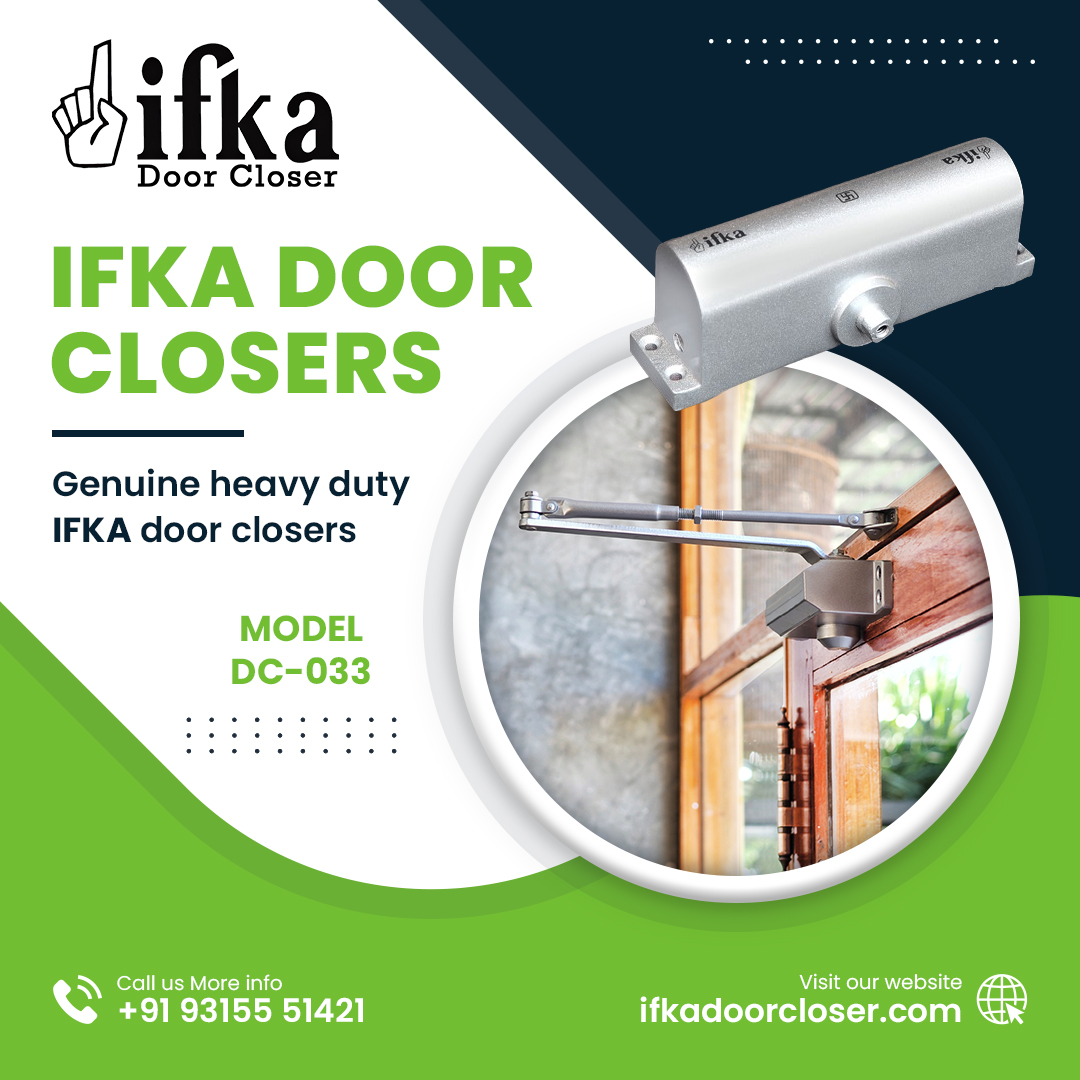 ifkadoorcloser's tweet image. Upgrade your doors with the reliability of IFKA Door Closers! 🚪💪 Our Genuine heavy-duty DC-033 model ensures smooth and secure closing every time. 

To know more visit: bit.ly/IFKADoorClosers
Call us: +91 93155 51421

#DoorClosers #IFKA #HomeImprovement #DoorSafety #door