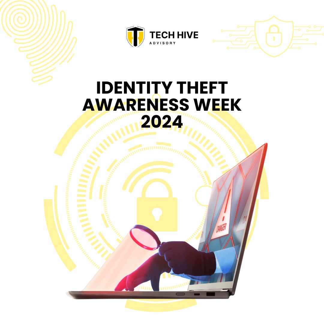 HiveAdvisory's tweet image. Seize the moment during Identity Theft Awareness Week to safeguard your identity: Stay vigilant, stay informed.

#identitytheftprotection #identitytheftawarenessweek