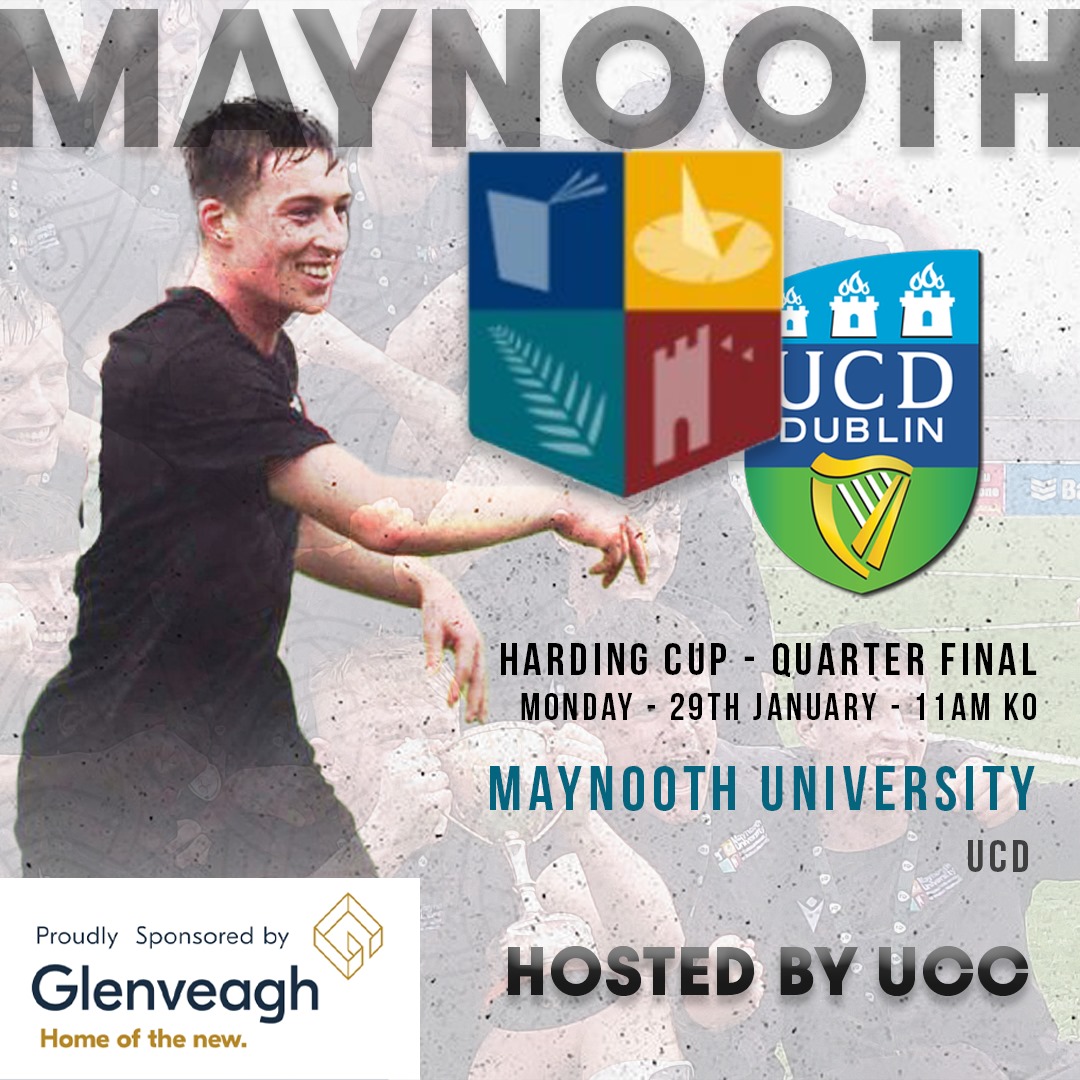 The very best of luck to our boys today in the Harding Cup 2024 Quarter Final 🏆 Harding Cup 🆚 @UCDAFC 🗓 Monday 29th ⏰ 11am 🏟 Curaraheen Cork @GlenveaghHomes @MaynoothCAO @MaynoothUni @MUSportsOffice