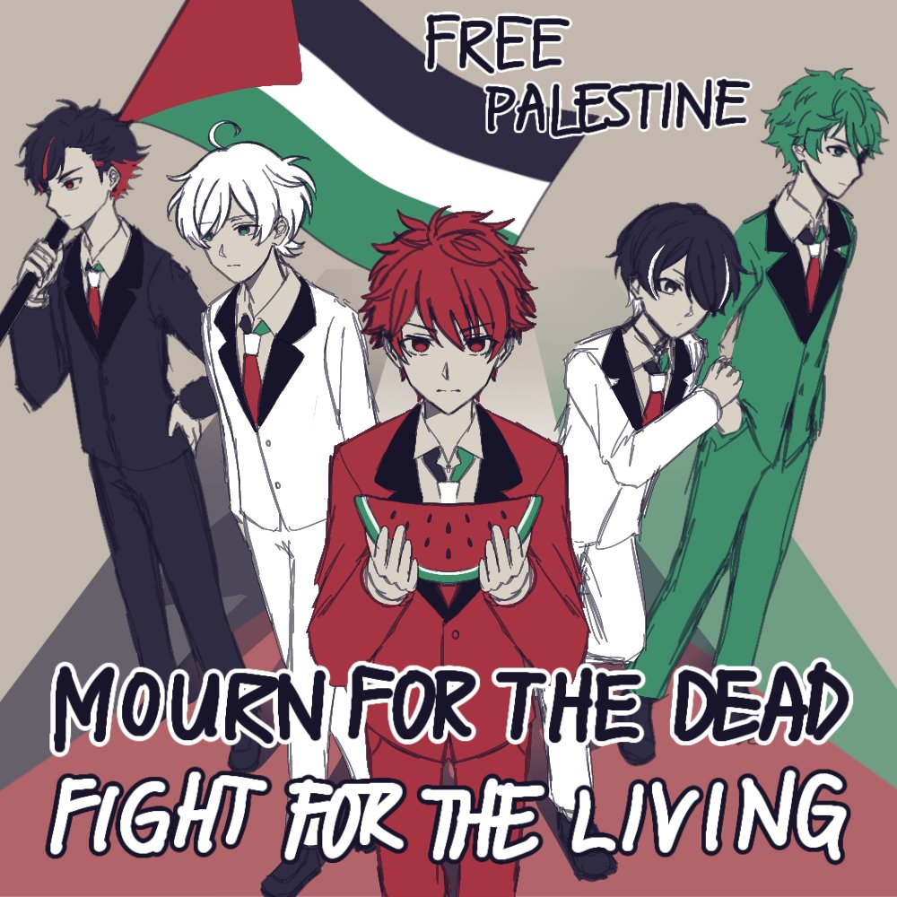 hiromifudouura's tweet image. RYUSEITAI STANDS WITH PALESTINE 🍉
#CeasefireNOW #FreePalestine