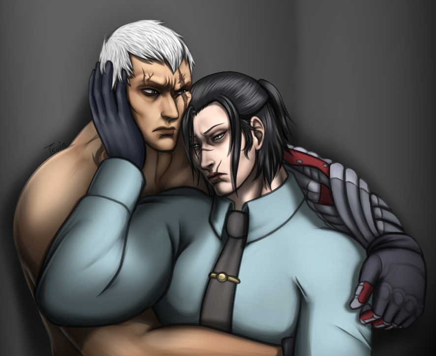 Welcome #TEKKEN8 newcomers! 

Here is some of my fanart (Yes it is quite gay 🤭)!

#Hwoarang #JinKazama #SteveFox #LeoKliesen #BryanFury #SergeiDragunov #JinHwoa #HwoaJin #SteveLeo #Furynov #fanart #LGBTQ #mlm #gay