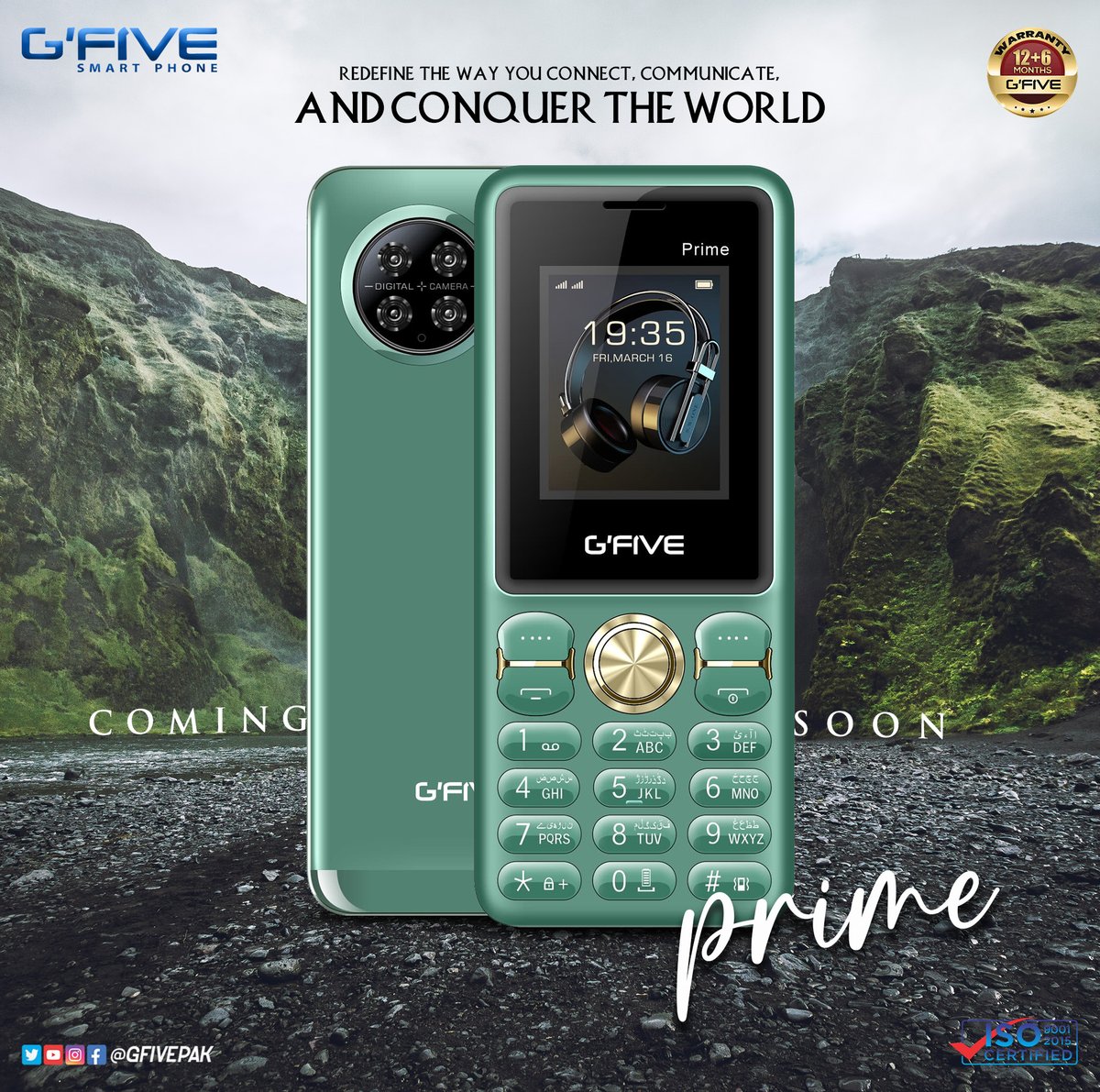 gfivepak's tweet photo. "Get ready to level up your mobile experience with Prime Mobile - coming soon!
 #UnlockPrimePower!"

#gfivemobile #prime #FeaturePhone #comingsoon #newmodel #elegant #design #innovation #powerfulbattery #powerful #featurephone #StayTuned https://t.co/35pruguN4C