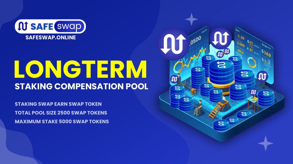 LONGTERM STAKING COMPENSATION POOL STAKE SWAP EARN SWAP TOKEN Exciting News: SWAP Longterm compensation Staking Pool Now Open! staking.safeswap.online/pools/ Read More: safeswap.online/news/safeswap/… #SafeSwap #Staking #SwapTokens #SwapTokens #CryptoCommunity