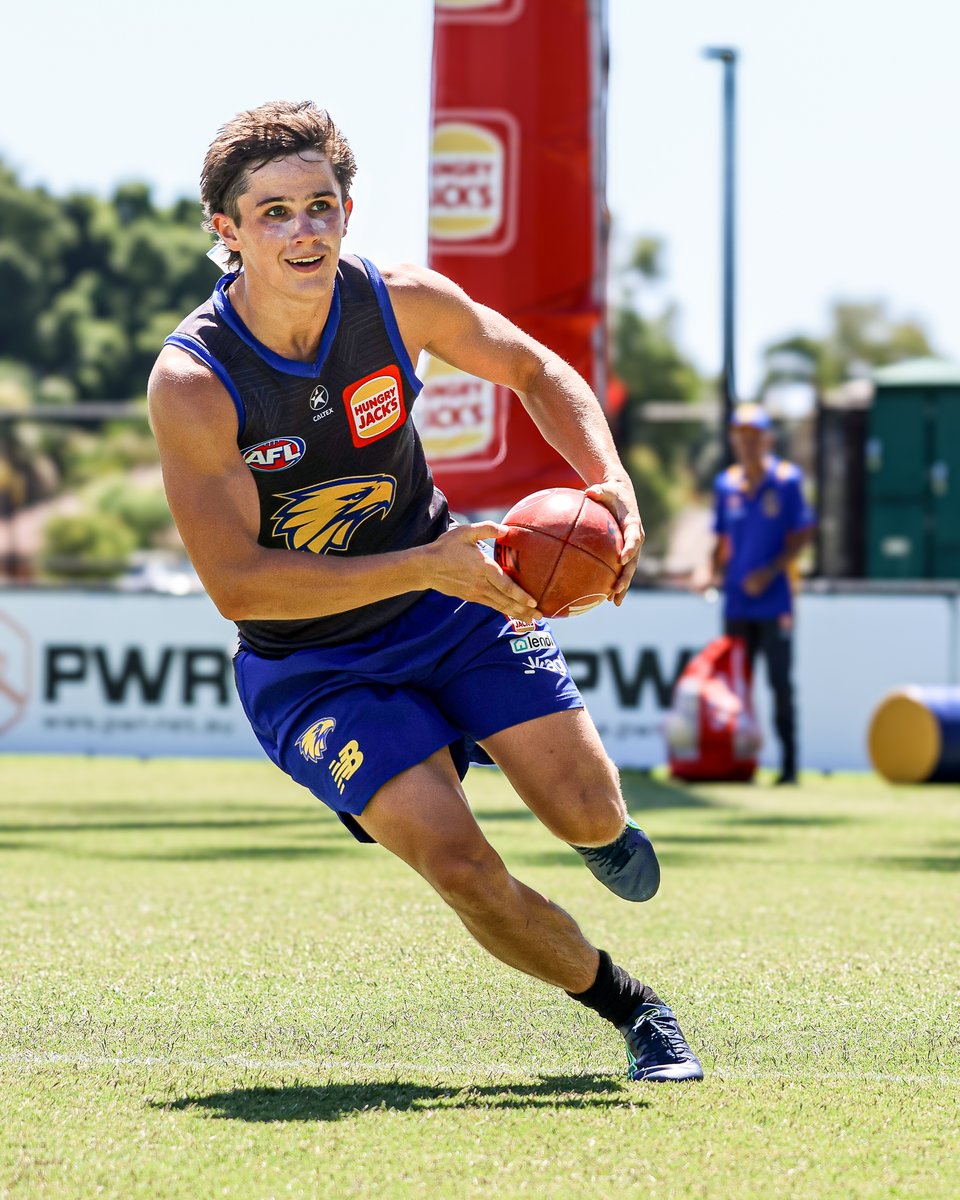 WestCoastEagles's tweet image. Another day closer to round one.
