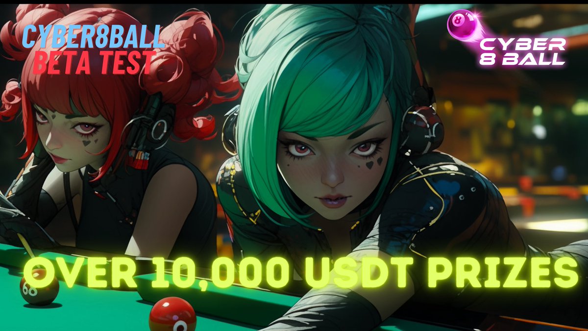 Cyber8Ball (@cyber8ba11) on Twitter photo 🎱 New Beta Activity🎱
💫 Play in Play Pool & Pro Shot
🎥 Video clip your best shots
🐦 Tweet with <a href="/Cyber8Ba11/">Cyber8Ball</a> #cyber8ballBeta
📎 Share in Discord channel
🏆Vote for Best Shot of the Day
Detailed rules & rewards👉DC
See you on the tables - may the best shots win! 🎱 New Beta Activity🎱
💫 Play in Play Pool & Pro Shot
🎥 Video clip your best shots
🐦 Tweet with <a href="/Cyber8Ba11/">Cyber8Ball</a> #cyber8ballBeta
📎 Share in Discord channel
🏆Vote for Best Shot of the Day
Detailed rules & rewards👉DC
See you on the tables - may the best shots win!