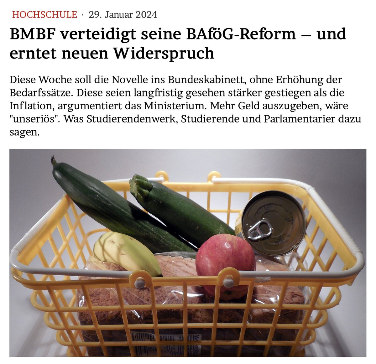 BMBF verteidigt seine #BAföG-Reform – und erntet neuen Widerspruch Im Blog: jmwiarda.de/2024/01/29/bmb…
