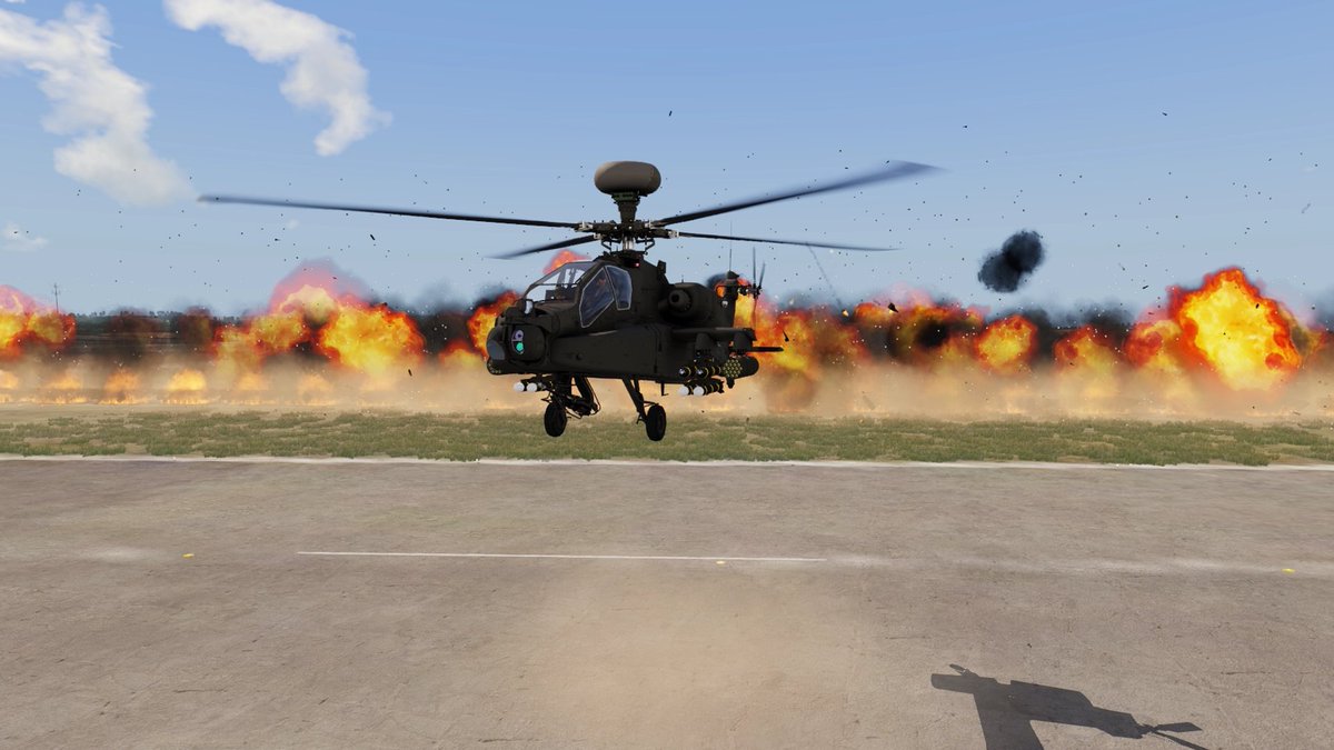 Work continues for us in 664SQN, with the campaign now ended for OP Arrowhead, we move into the modern era - meaning #FCR on our Apache = more lethal! Training with our friends in 29CDO begins!

#RMMU #ArmyAirCorps #apache #Arma3