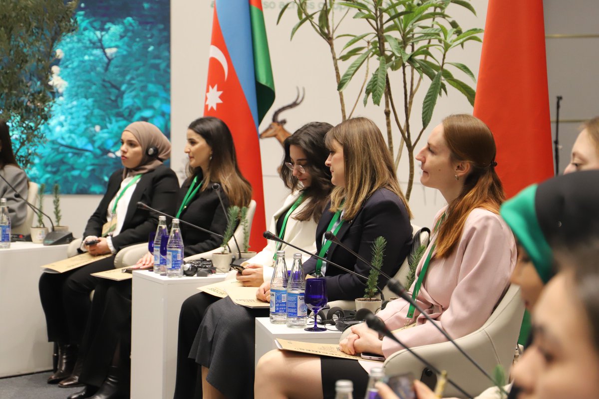 Excited to be part of #BakuDecides: Youth Climate Talks together with @UNinAzerbaijan & @UNDPAzerbaijan 🌍 Thanks to @officialmys for hosting this global initiative uniting passionate young minds to tackle #climatechallenges. Let's shape a sustainable future! @nasar_hyt