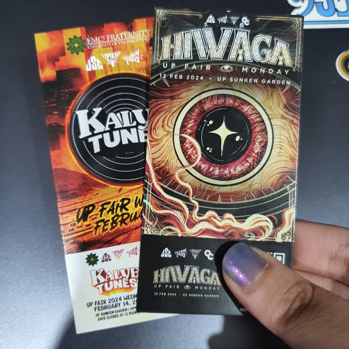 _bakingbacon's tweet image. wts lfb up fair tickets

(1) hiwaga 
— up fair monday feb. 12

(1) kalye tunes
— up fair wednesday feb. 14

both physical tickets
can do meet-up

reply / dm if interested :&amp;gt;