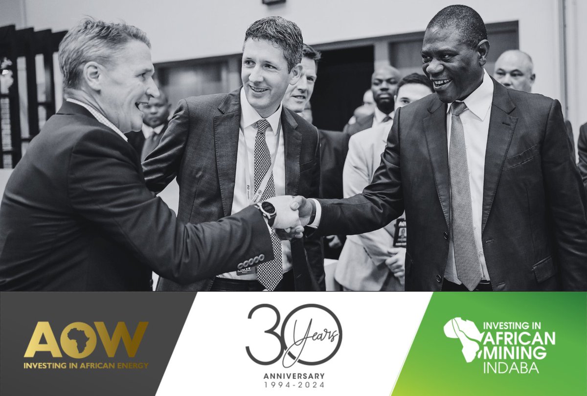 Celebrating 30 Years of Industry Excellence alongside AOW: Investing in African Energy, our sister event Investing in African Mining Indaba is taking place from 5-8 February 2024 at the CTICC 2, Cape Town. 

READ MORE: eu1.hubs.ly/H0778YL0

#miningindaba #AOW2024