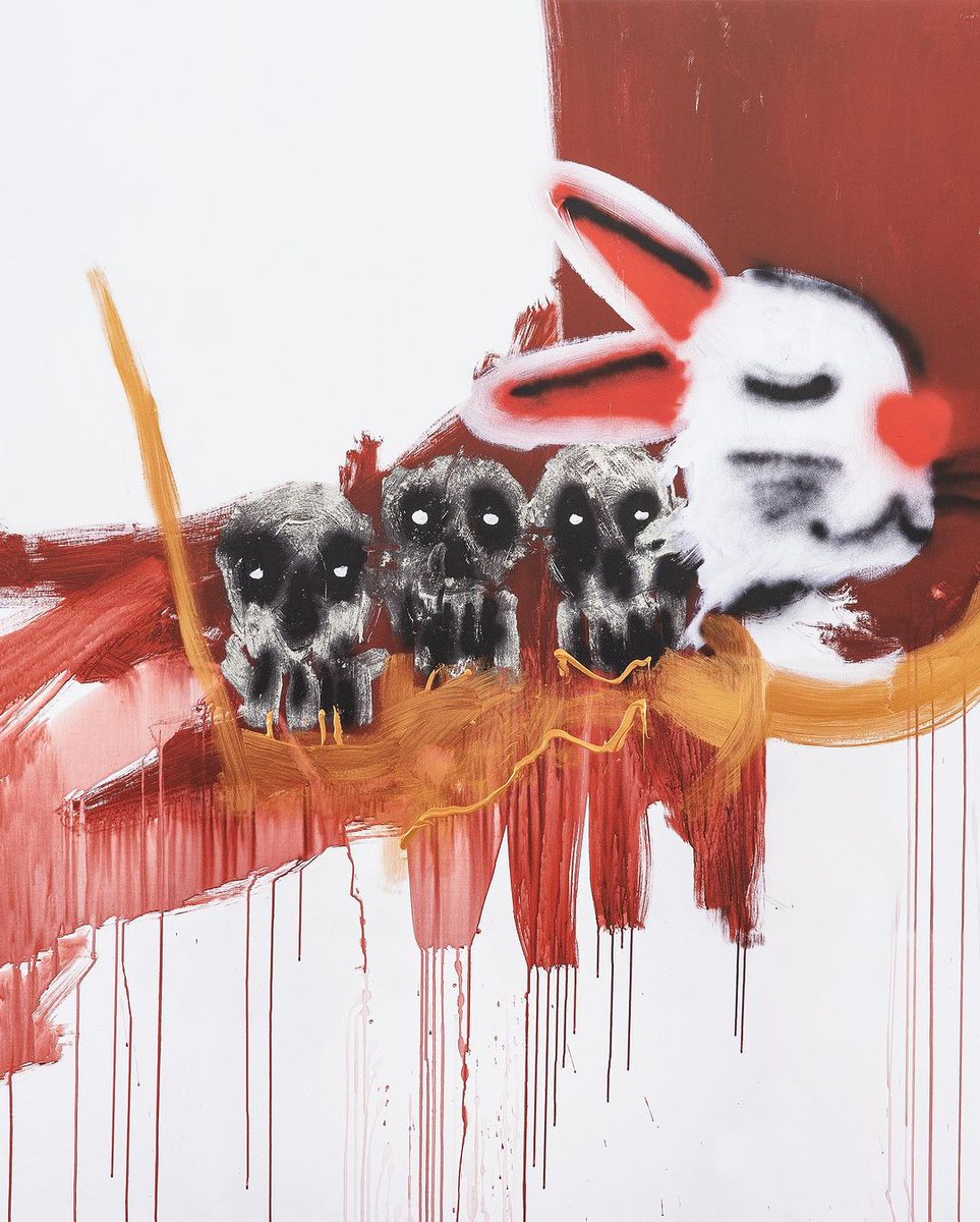 avant_arte's tweet photo. Robert Nava does deceptively complex – he creates art with the naivety of a child. His works explore themes such as violence, folklore and fantasy. He rejects reason and “justification” for his work, whatever does not make sense now, will find different logic in time to come. https://t.co/IJlFTx1kmE