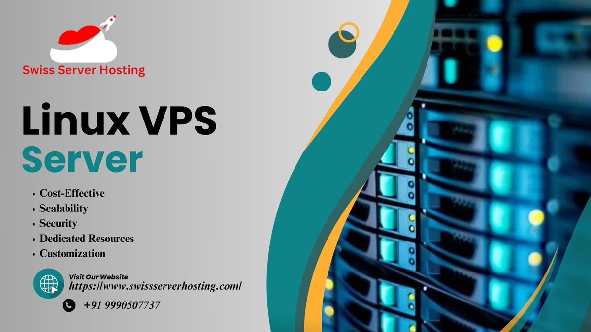 swisserverhost's tweet image. Unlock the Power of Linux with Swiss Server Hosting: Experience unmatched stability and performance with our Linux VPS Server solutions. Tailored for businesses . Join us and elevate your hosting experience.
Visit- swissserverhosting.com/linux-vps-host…
#linuxvpsserver #cheapvpsserver