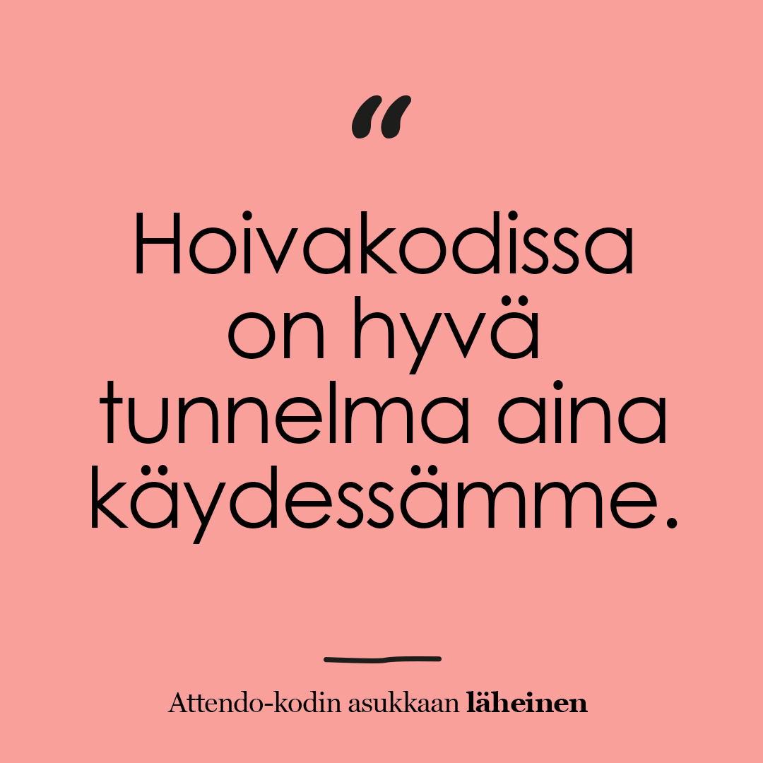 Harjoittelemme Attendolla palautteen antamista ja vastaanottamista säännöllisesti. Saamme lisäksi läheisiltä tyytyväisyyskyselyiden yhteydessä tuhansia avoimia palautteita. Millaisia ne ovat? 💙 

Käy lukemassa: attendo.fi/ajankohtaista/…

#attendosuomi #palaute #läheiset #hoiva