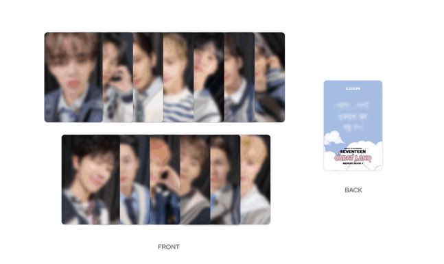 cccccccccherry8's tweet photo. 2023 세븐틴 캐럿랜드 메모리북 분철 

- 구성품: 포카+스티커 0.4(+배송비 0.18)
- 배송 방법 선택 가능: 우체국/반택/끼택
- 구매 완료(무산 없음)

⭕️지수 지훈 명호 석민 승관 한솔 찬⭕️

dm주세요

세븐틴 분철 2023캐랜 캐럿랜드 메모리북 디지털코드 세븐틴 포카 양도 https://t.co/yEEbESmW47