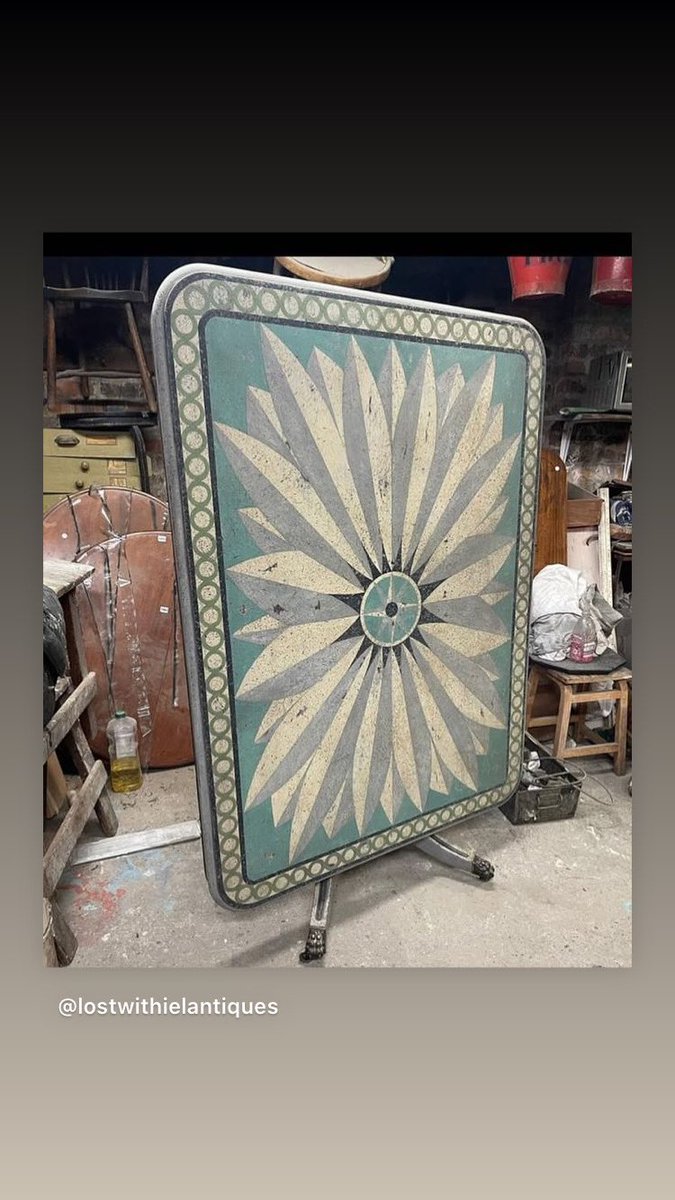CentreAntique's tweet photo. We are excited to be picking up this table this week.
An absolute one off!
59” x 44”
This traditional tilt top table has an outstanding paint effect and will be available for viewing in our Cornwall showrooms soon!
#tilttoptable #paintedtable #paintedfurniture #paintedantiques https://t.co/5xi5rvz9lo