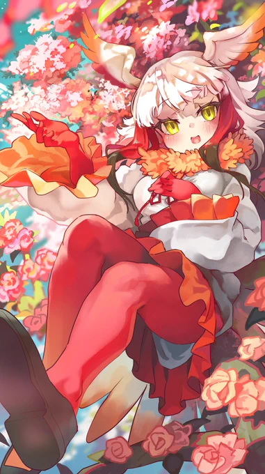 トキ #けものフレンズ 